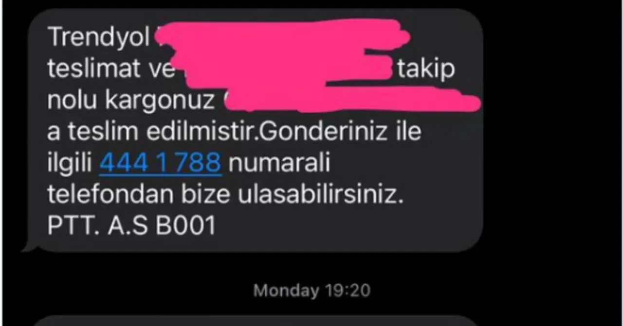 PTT kargo mesajı sahte mi?