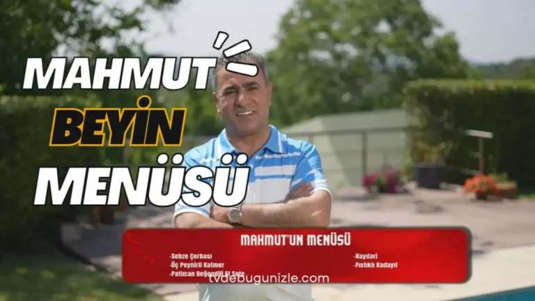 28 Ağustos Yemekteyiz Mahmut Aydın Bey