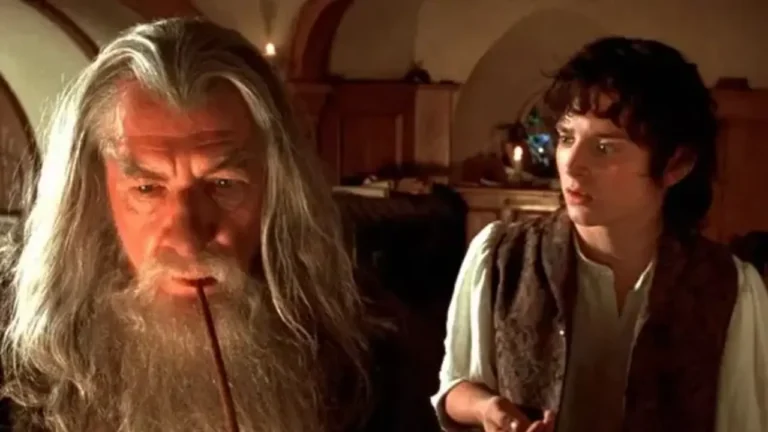 Gandalf ve Frodo, The Hunt for Gollum'da yeniden bir arada