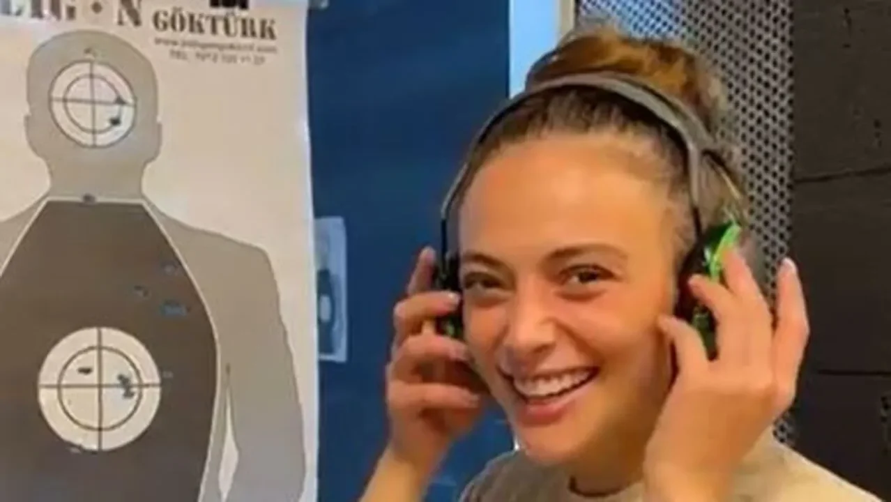 Rabia Soytürk, Teşkilat için atış eğitimi alıyor