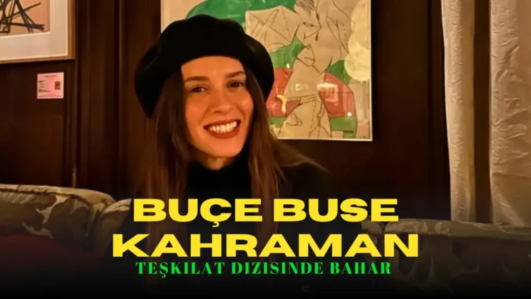 Buçe Buse Kahraman Teşkilat dizisinde Bahar