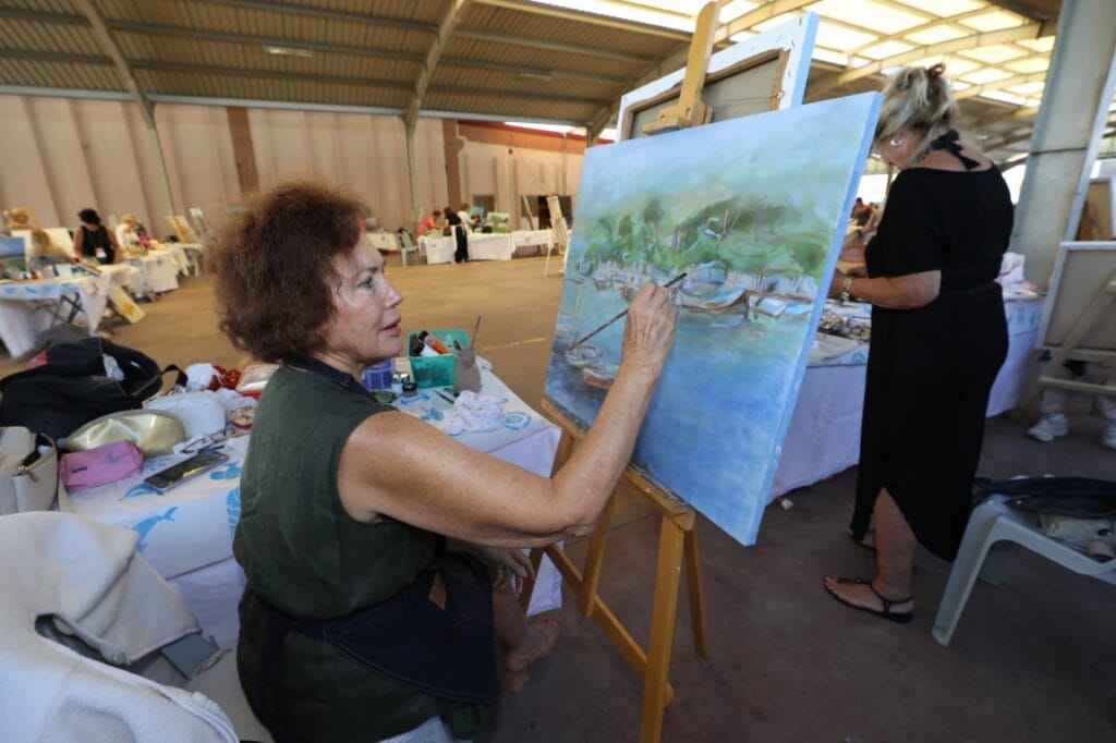 Gümüldür, 81 İlden Ressamların Katıldığı Sanat Şölenine Ev Sahipliği Yapıyor