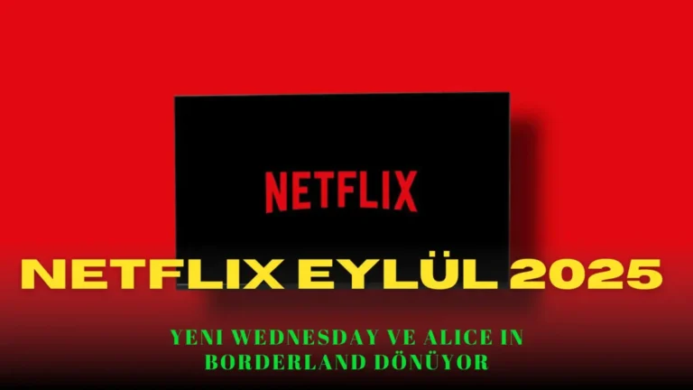 Netflix Eylül 2025 Yeni Wednesday ve Alice in Borderland Dönüyor