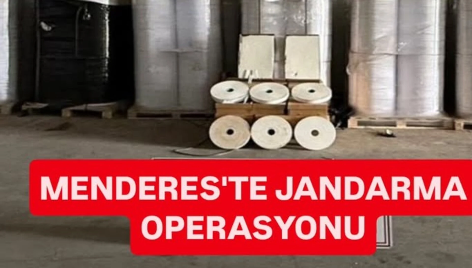 Menderes’te Kaçak Tütün Operasyo