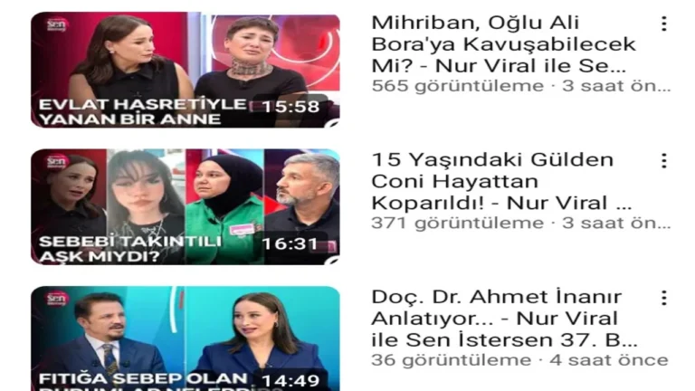 Nur Viral ile Sen İstersen 8 Ekim 2025 – Evlat hasretiyle yanan anne Mihriban gözyaşlarına boğuldu