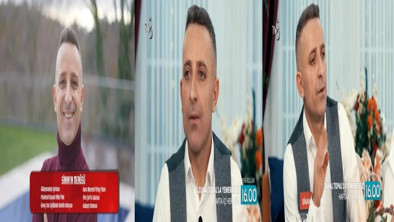 Zuhal Topal’la Yemekteyiz’in ilk