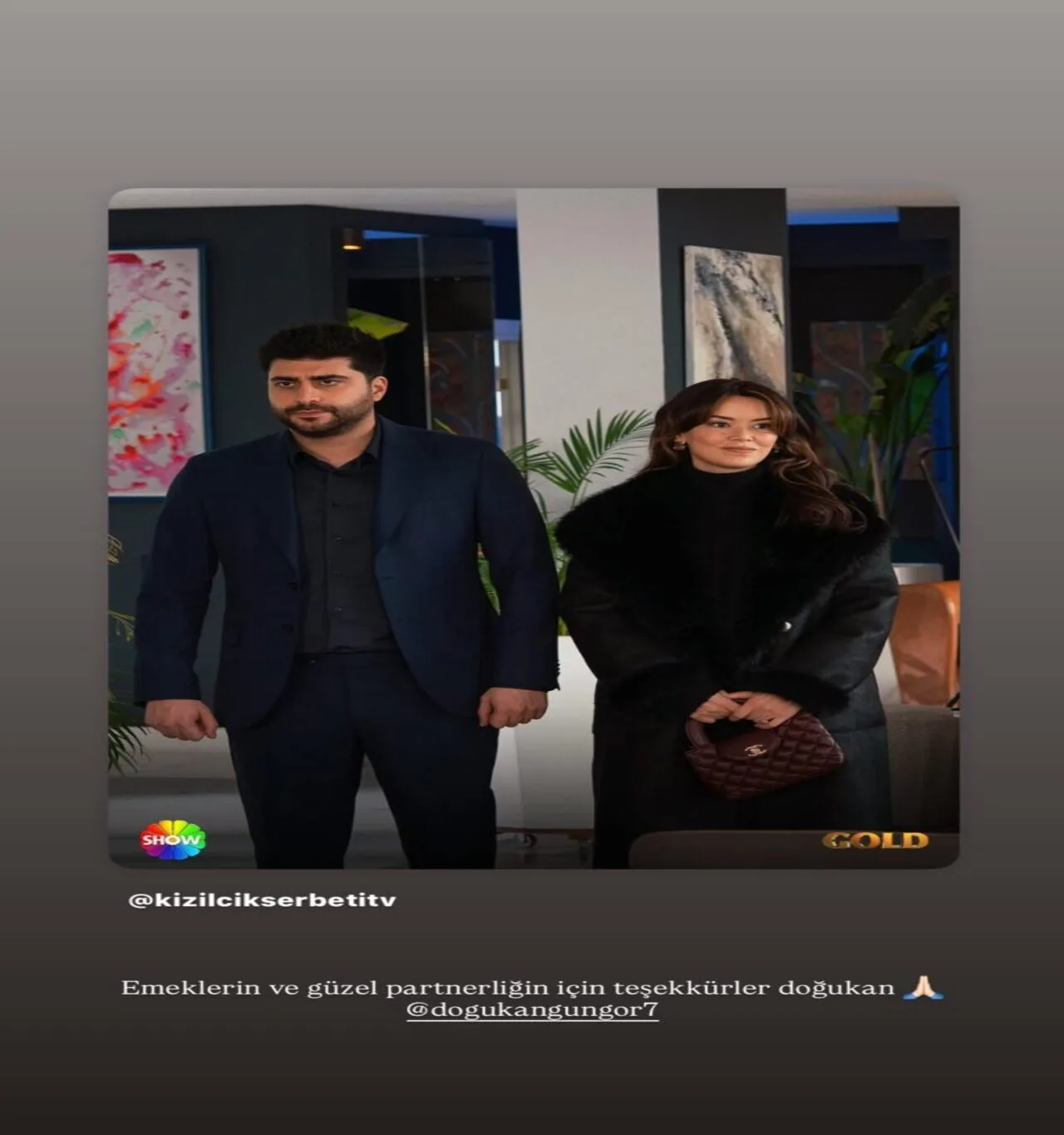 Seray Kaya’dan Doğukan Güngör’e Duygusal Veda: “Güzel Partnerliğin İçin Teşekkürler”
