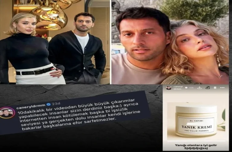 Caner Yıldırım, Gamze Erçel’e Yönelik Eleştirilere Yanıt Verdi