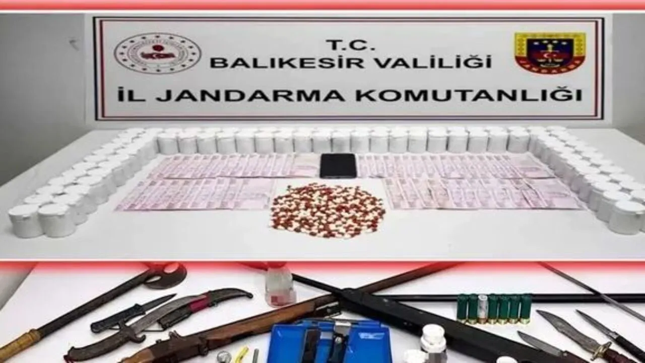 Balıkesir’de Dev Uyuşturucu Operasyonu 52 Adrese Baskın ve 17 Tutuklama