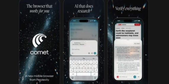 Perplexity’nin Yapay Zeka Tarayıcısı Comet iOS Yolunda
