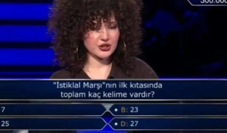 Milyoner’de 500 bin TL’lik ters köşe soru izleyiciyi şaşırttı