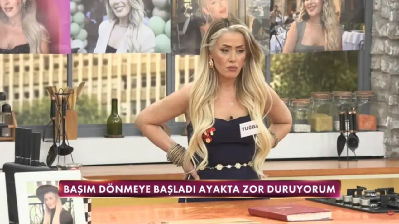 Gelinim Mutfakta Ayten stüdyoda fenalaştı