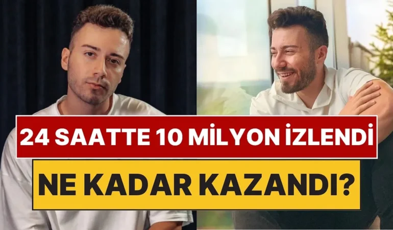 Enes Batur’un YouTube Dönüşü: 24 Saatte Gelen Rekor Kazanç
