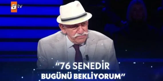 Kim Milyoner Olmak İster’de “76 Yıldır Bekliyorum” Diyen Yarışmacı