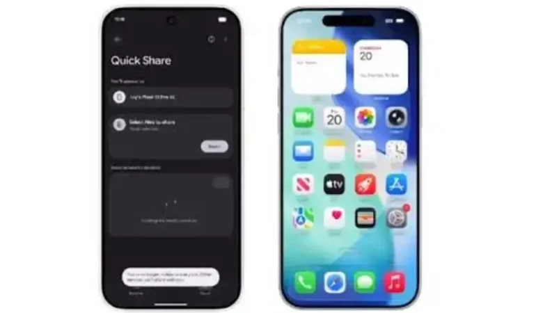 Quick Share ve AirDrop Birleşiyor: Android-iPhone Arası Dosya Devrimi