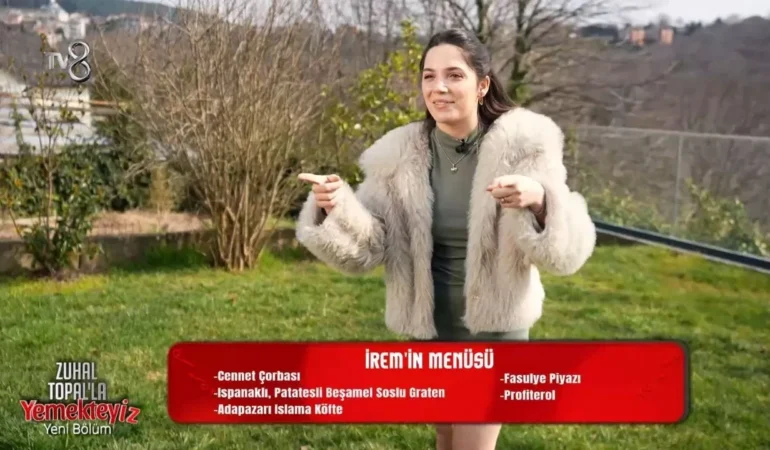 İrem Ayıkoğlu’nun Yemekteyiz menüsünde hangi lezzetler var?