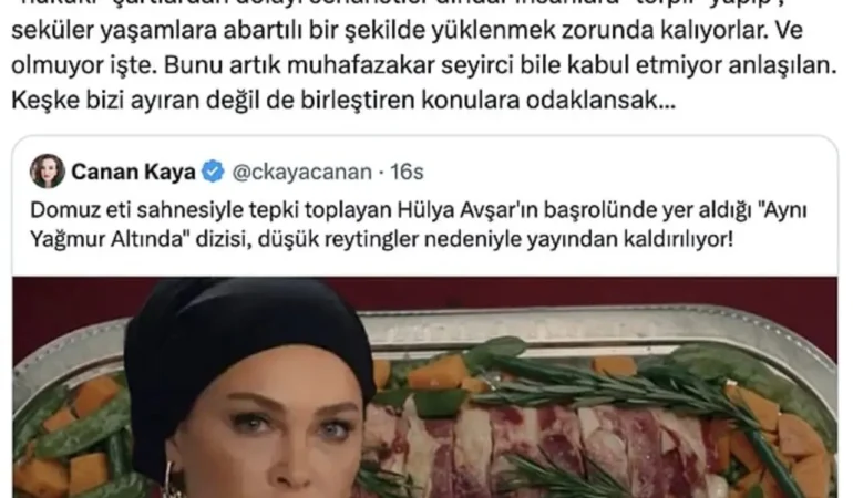 Gani Müjde’den Aynı Yağmur Altında Dizisinin Finaline Sert Eleştiri
