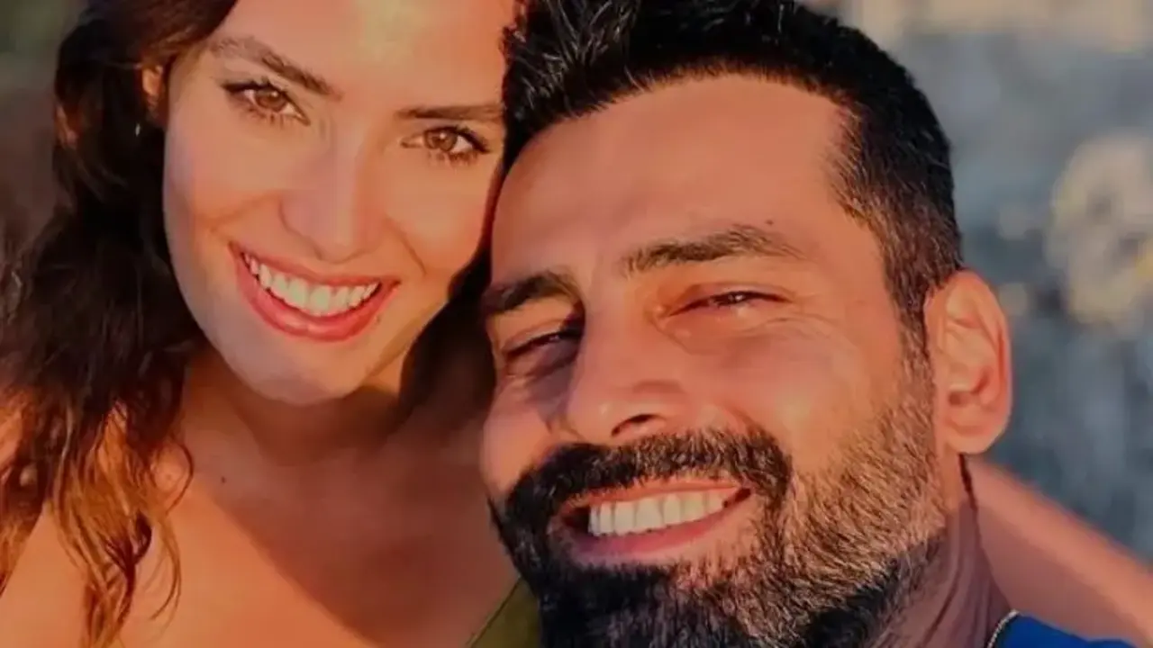 Ünlü oyuncular Erkan Meriç ve Yağmur Öztürk dünyaevine girdi