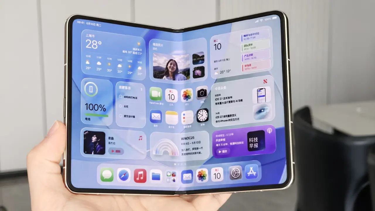 Katlanabilir iPhone Ultra’nın Tasarımı ve Detayları Sızdırıldı - TV de Bugün İnternet Haberleri