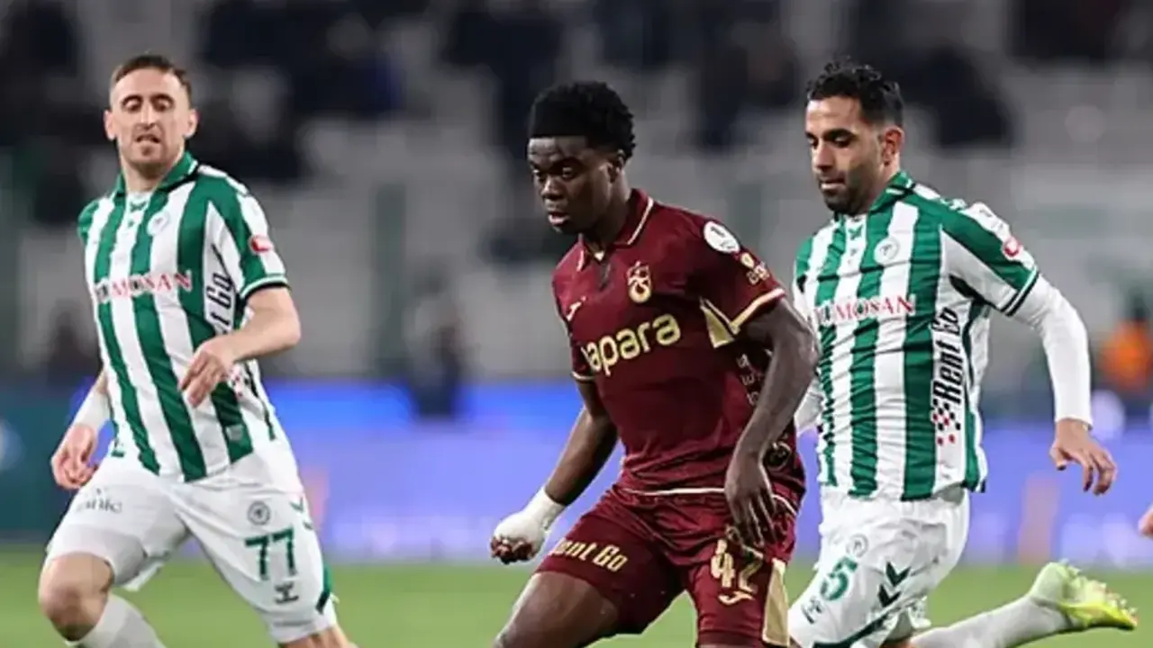 Trabzonspor Konyaspor deplasmanında ağır yara aldı: Zirve uzağı - TV de Bugün İnternet Haberleri