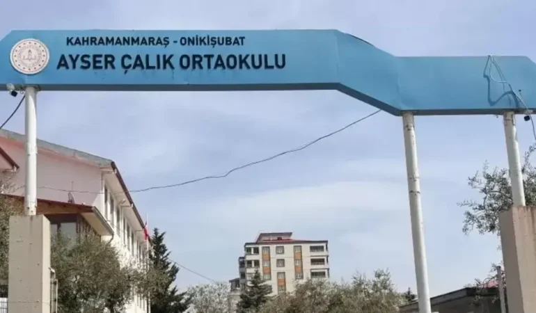 Kahramanmaraş Ayser Çalık Ortaokulu yeni adresi açıklandı