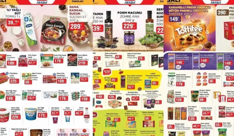 BİM 14 Nisan aktüel ürünler listesi ve fiyatları belli oldu