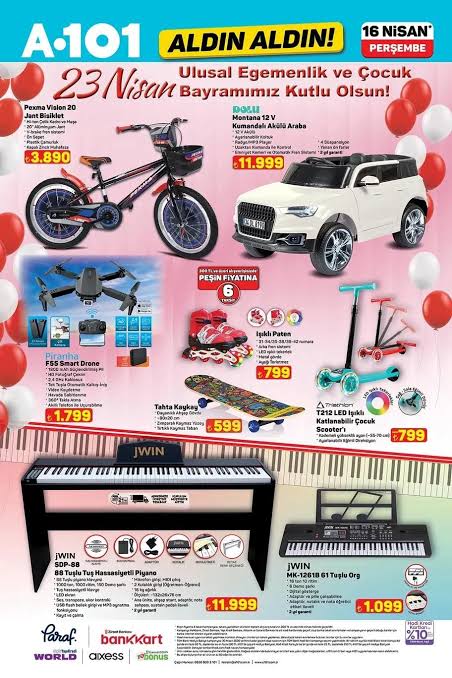 A101 16-22 Nisan indirimleri başladı: Yeni Aldın Aldın listesi