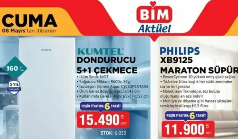 BİM 8 Mayıs 2026 Aktüel Kataloğu: 121 Yeni Ürün Cuma Günü Geliyor - TV de Bugün İnternet Haberleri