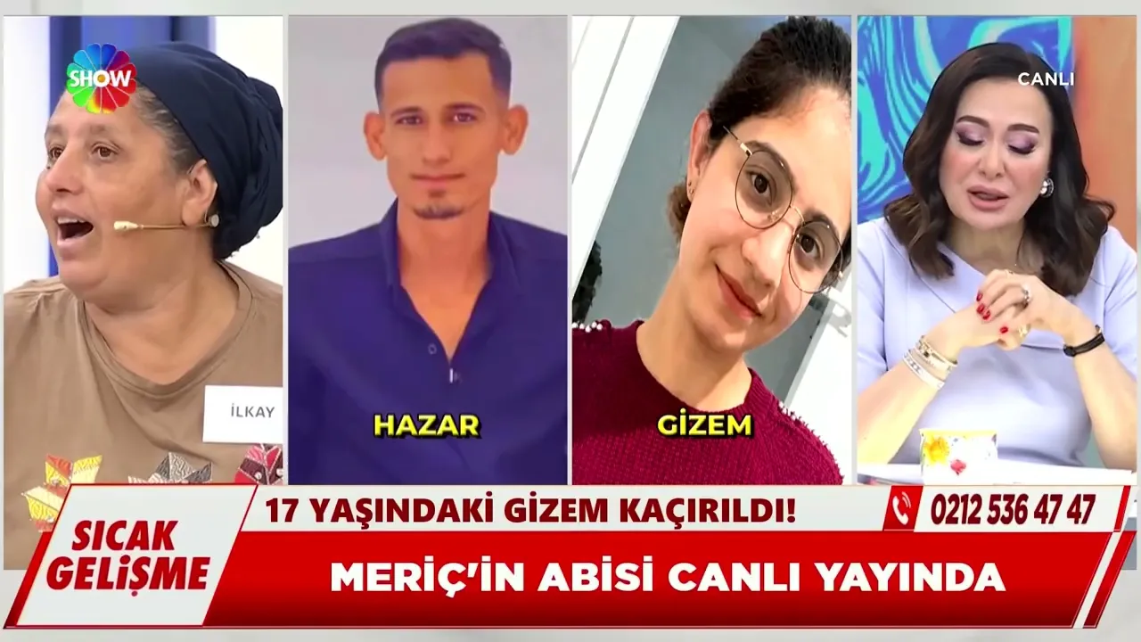 Didem Arslan Yılmaz'la Vazgeçme: 17 Yaşındaki Gizem Olayında Çarpıcı Gelişme ve Teslim Olma Süreci 1 Didem Arslan Yılmaz'la Vazgeçme programında 17 yaşındaki Gizem’in kaçırılma iddiası