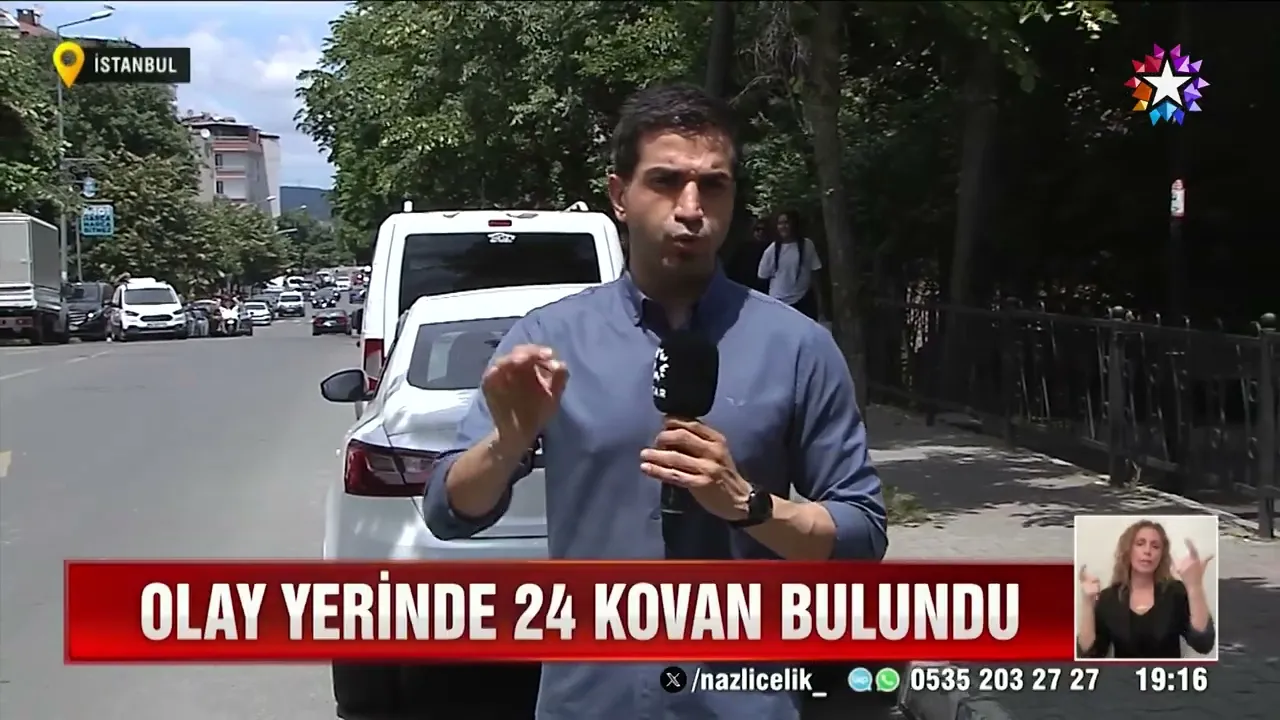 Eyüp Sultan'da 5 gence silahlı saldırı: Araç yakıldı