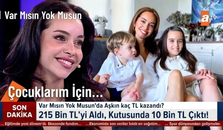 Var Mısın Yok Musun’da Aşkın kaç TL kazandı? 215 Bin TL’yi Aldı, Kutusunda 10 Bin TL Çıktı!