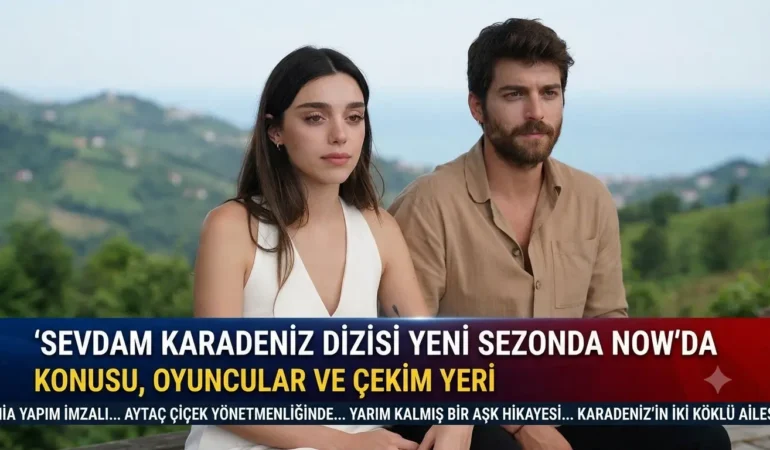 Sevdam Karadeniz Dizisi Yeni Sezonda NOW’da Konusu, Oyuncular ve Çekim Yeri