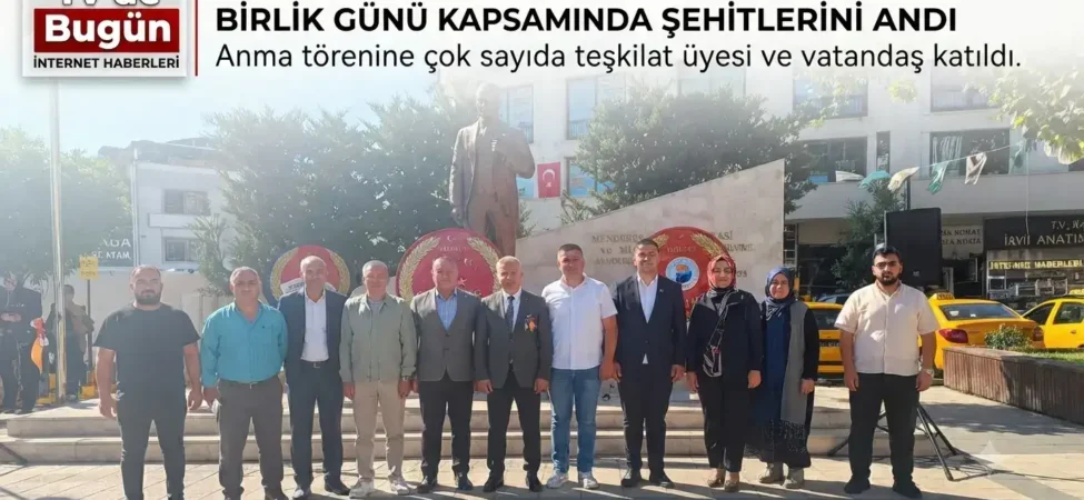Menderes 15 Temmuz Demokrasi ve Millî birlik Günü kapsamında Şehitlerini andı 10 1784112647924