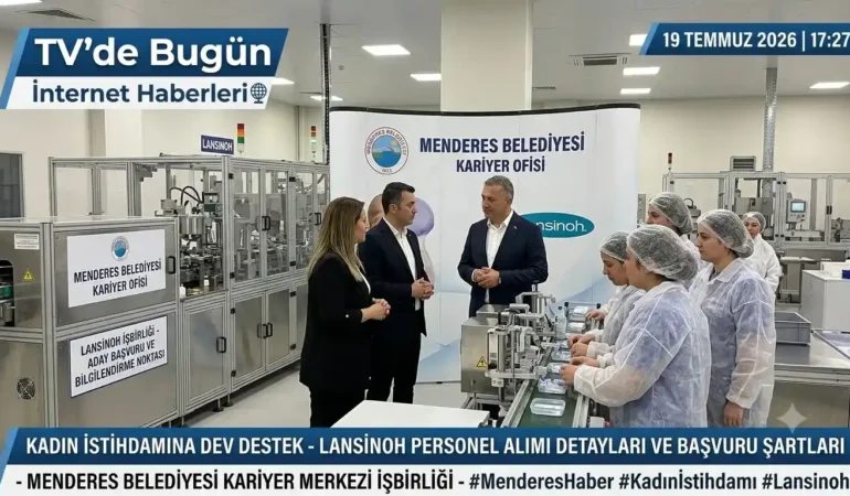 Menderes Belediyesi’nden Kadın İstihdamına Dev Destek: Lansinoh Personel Alımı Yapacak