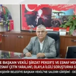 Menderes'te başkan vekiline saldırı girişimi 13 1784792109874