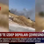 Menderes'te İZDEP Depoları Çevresinde Yangın 12 1784803798923