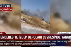 Menderes'te Atılan Torpil Yangına Neden Oldu 1 thumbnail