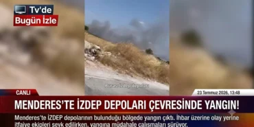 Menderes'te İZDEP Depoları Çevresinde Yangın 10 1784803798923
