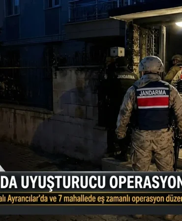 Ayrancılar'da uyuşturucu operasyonu: 1 gözaltı 7 1784805452510