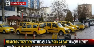 Menderes Taksi'den vatandaşlara 7 gün 24 saat ulaşım hizmeti 10 1784819165469