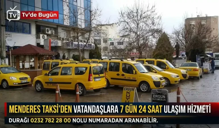 Menderes Taksi'den vatandaşlara 7 gün 24 saat ulaşım hizmeti 1 1784819165469