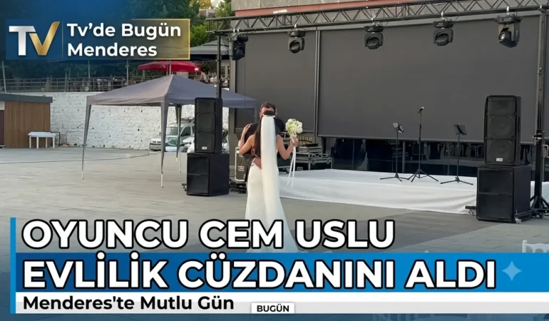 Oyuncu Cem Uslu dünyaevine girdi